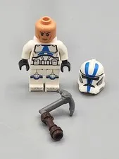 Lego Star Wars 501st Legion Clone Trooper Phase 2 75280 SW1094 w Grappling Hook