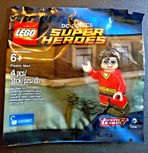 NEW Lego Super Heroes Plastic Man Justice League Polybag 5004081 Ships Free!
