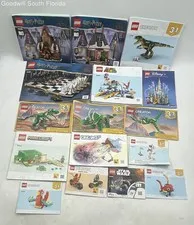 Set Of 17 Pcs Assorted Lego Large Print Mixed Instruction Manuals For Age 3+