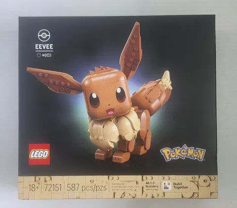 LEGO POKÉMON EEVEE #0133 SET 72151 NEW SEALED