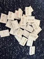 LEGO 32028 White Plate, Modified 1 x 2 with Door Rail 27 Pieces