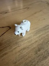 NEW LEGO White Polar Bear Baby Cub Animal 3381pb01 Friends 60378