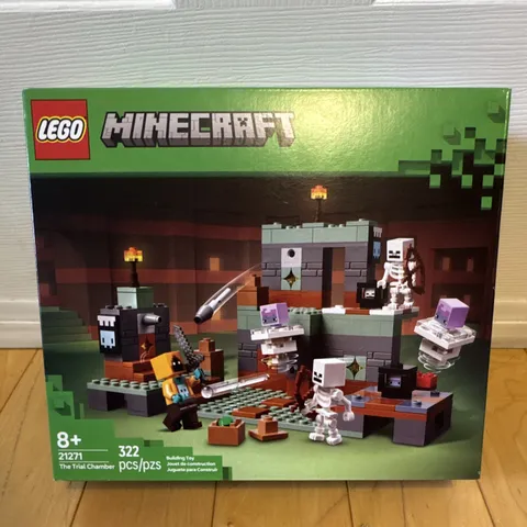 LEGO Minecraft 21271 The Trial Chamber Set 322 PCS. BRAND NEW SEALED BOX