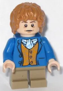 LEGO® Minifigure The Hobbit & TLOTR lor057 Bilbo Baggins Blue Coat