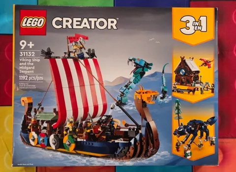LEGO CREATOR: Viking Ship and the Midgard Serpent (31132)