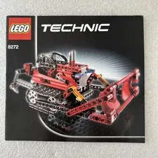 Lego 8272 Technic Off-Road: Snowmobile & Bulldozer 2 In 1 Complete No Stickers