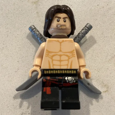 Used LEGO Dastan Minifigure - pop007 - Set 7570  Disney Prince of Persia