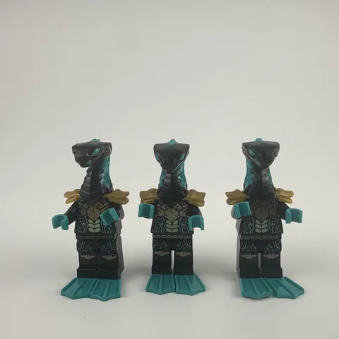 3 LEGO® Ninjago Minifigure - Maaray Guard w/ Flipper - Seabound 71754 71755
