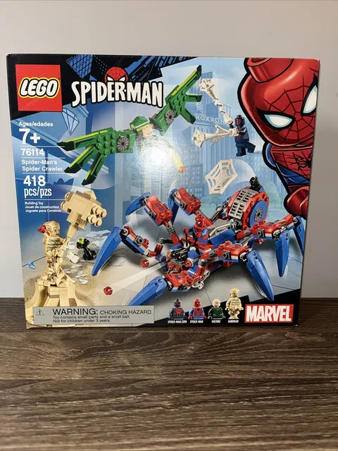 LEGO Marvel Spider-Man’s Spider Crawler 76114 Factory Sealed Retired Rare