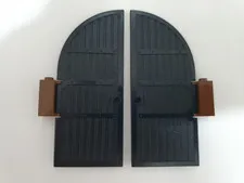 Lego 2400 Large Doors Black 4x8 Legoredo 6762