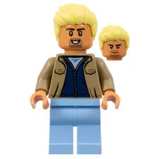 LEGO Soccer Minifigure soc164 Soccer Spectator Fan New Genuine
