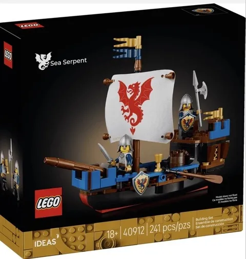 LEGO IDEAS GWP Sea Serpent Set 40912 New - Preorder