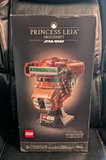 LEGO Star Wars: Princess Leia (Boushh) Helmet (75351) - New- Retired - Box Wear