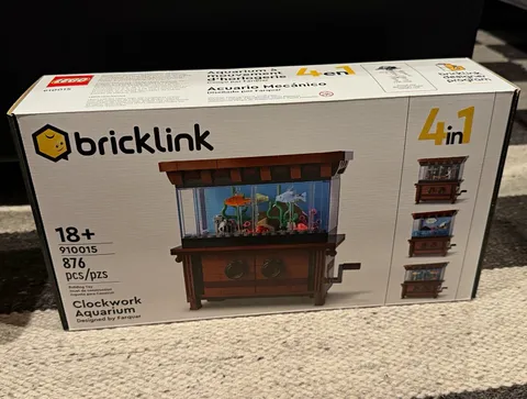 LEGO Bricklink Clockwork Aquarium 910015 Designer Program NIB