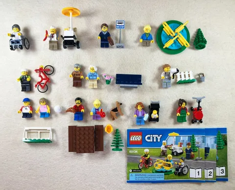 Lego 60134: City, Fun In The Park City People, Excellent Condition