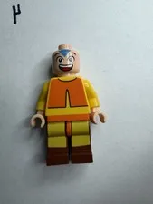 Lego Aang Minifigure Avatar The Last Airbender 3828 Minifig RARE NEW