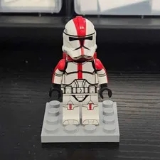 Pad Printed LEGO Star Wars Clone Trooper With Jetpack