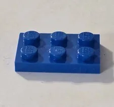 LEGO Parts - Dark Blue Plate 2 x 3 - No 3021