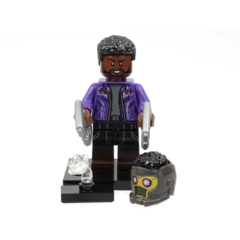 LEGO CMF Marvel Studios Series 1 T’Challa Star-Lord Minifigure Complete 71031