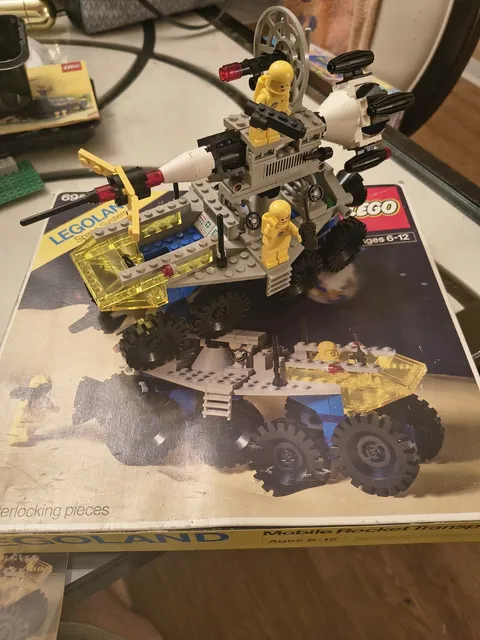 LEGO 6950 Space System Mobile Rocket Transport (Complete with box & manual)