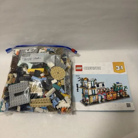 LEGO Creator Main Street 31141 3 in 1 Set Used Taken Apart w/manual