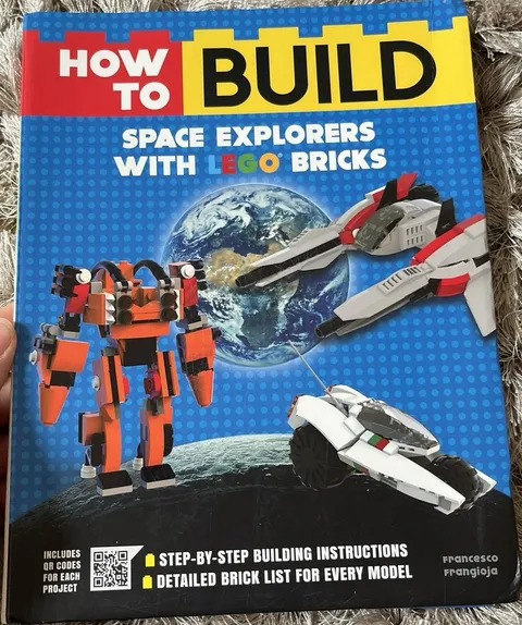 LEGO How to Build Space Explorers w/ LEGO Bricks Manual Booklet 2019 English