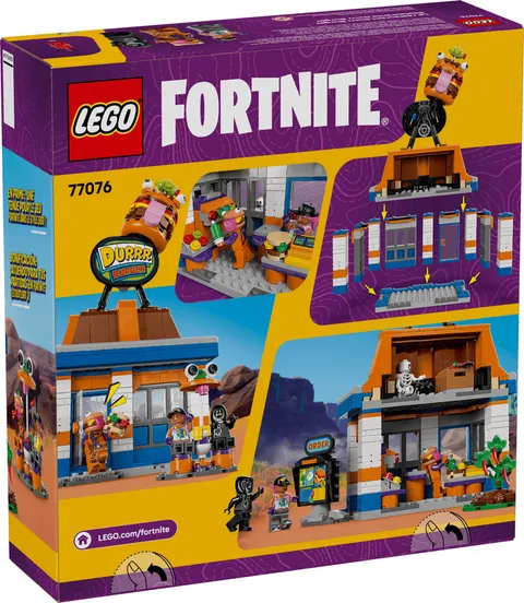 LEGO Fortnite Durrr Burger Restaurant 77076 Building Toy Set Gift New