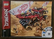 LEGO NINJAGO Land Bounty 70677 Illustrated Instruction Manual
