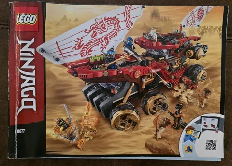 LEGO NINJAGO Land Bounty 70677 Illustrated Instruction Manual