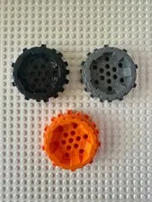 LEGO Wheel Hard Plastic with Small Cleats 64711