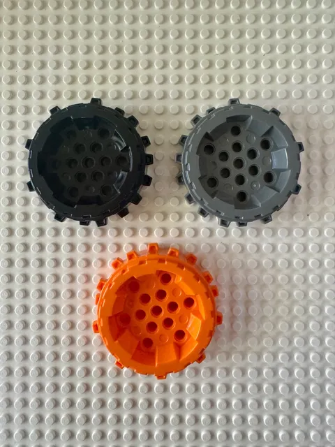 LEGO Wheel Hard Plastic with Small Cleats 64711