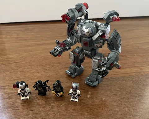 LEGO Super Heroes: War Machine Buster (76124) 100% Complete W/ All Minifigs