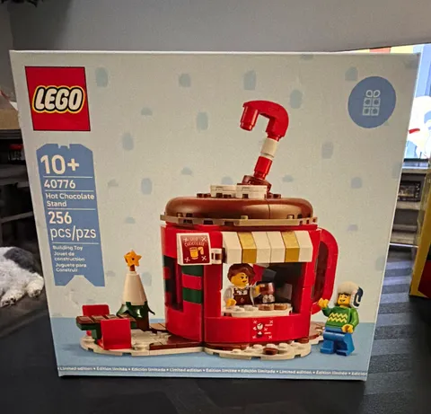 LEGO Hot Chocolate Stand Limited Edition Complete Set 40776 256 pcs