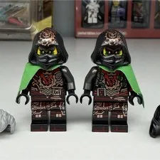LEGO NINJAGO 70626 Dawn of Iron Doom Time Twins Krux and Acronix