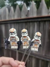 LEGO Star Wars Phase 2 Clone 212th Trooper Minifigure LOT of 3