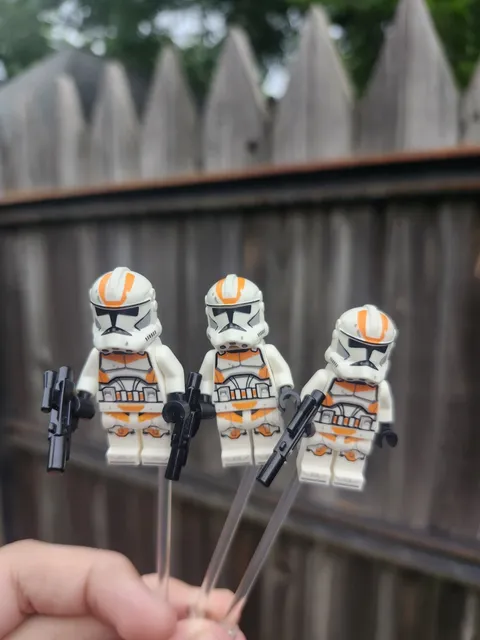 LEGO Star Wars Phase 2 Clone 212th Trooper Minifigure LOT of 3
