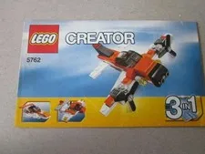 Lego Building Instructions Instruction Creator 5862, 3 in 1 Plane
