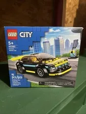 LEGO City Electric Sports Car Building Toy 95 Pieces #60383