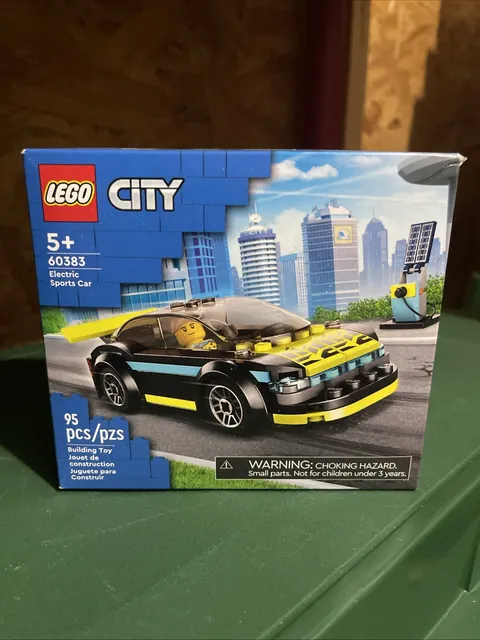 LEGO City Electric Sports Car Building Toy 95 Pieces #60383