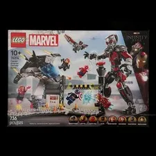 LEGO Marvel Captain America Civil War Action Battle 76314 New Sealed Box Crease