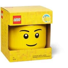 LEGO Storage Products: 40320812 Large Head Yellow - Boy NEW