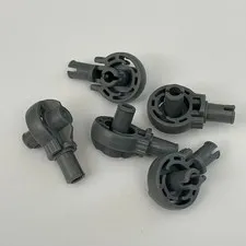 Lego 47455 Dark Gray Replacement Parts Pieces Lot of 5