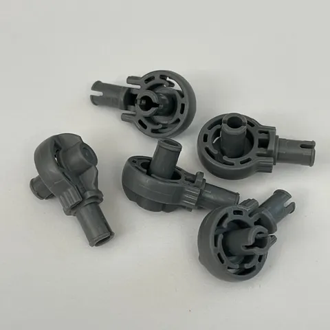 Lego 47455 Dark Gray Replacement Parts Pieces Lot of 5