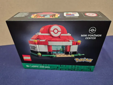 Lego 40911 Icons Mini Pokémon Centre 2026 - Brand New Sealed