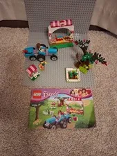 2014 LEGO FRIENDS SUNSHINE HARVEST SET 41026 Olivia mini-doll COMPLETE W/Manual 