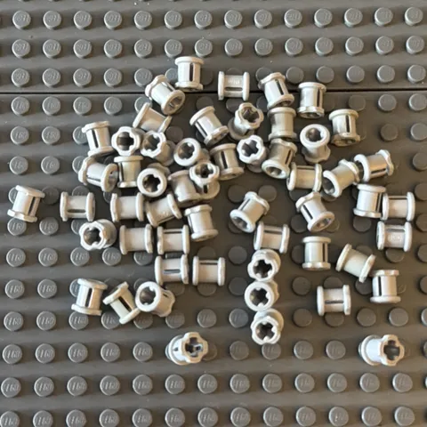 Lego Lot Light Bluish Gray 3713 (qty 53)