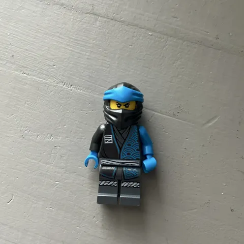 LEGO Ninja Minifigure Blue & Black Plastic Figure Minifig
