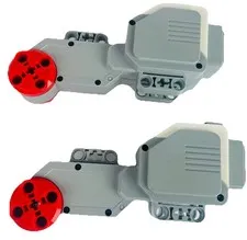Set Lot (2) Lego Mindstorms EV3 Large Motor 45502 STEM robotics