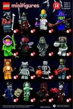 Complete Set of (16) Lego Series 14 Minifigures 71010 New Factory Sealed 2015