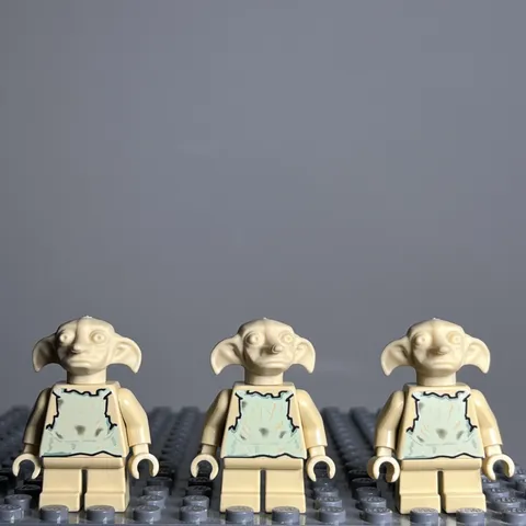 Lego Dobby (Elf) Minifigure Harry Potter 4731 hp017 Lot Of 3 - 2E
